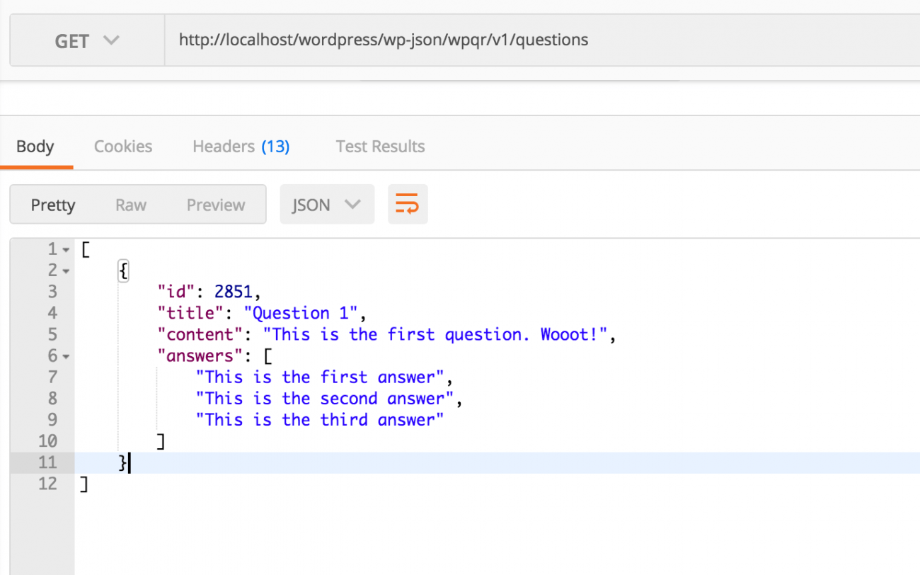 Building a Quiz with React and WordPress REST API: CPT and REST API ...